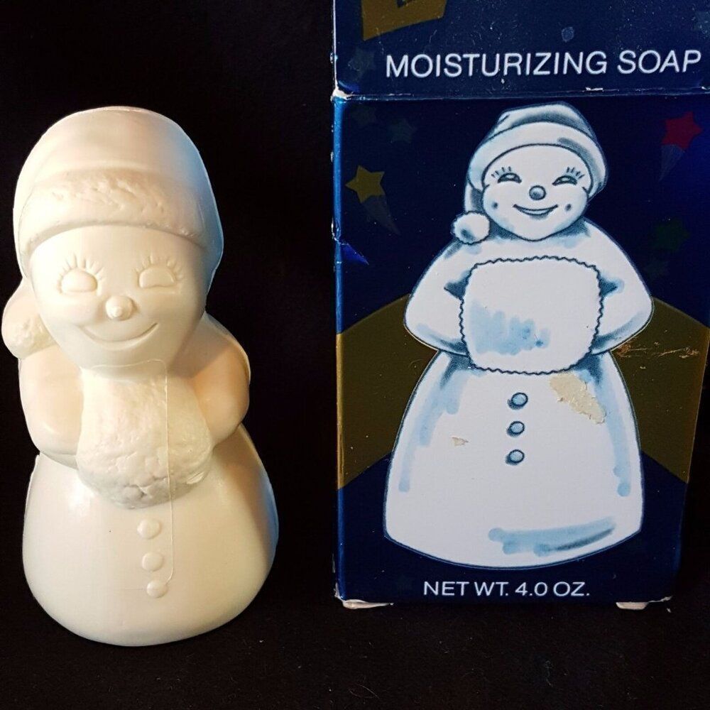 Jean Nate Scented Snowlady 70s Moisturizing Soap Retro Perfume Bar New Vintage